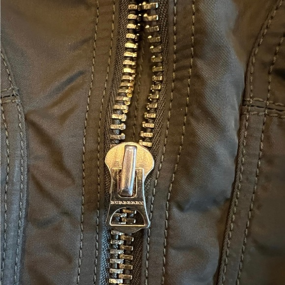 Burberry Brit Leather G1 Bomber Jacket with Shearling Collar. - Picture 8 of 8